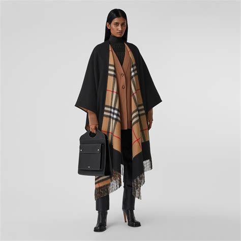 Burberry Reversible Cashmere Cape 